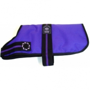 Animate 
Outhwaite Purple Padded Fashion Lined Dog Coat 14"